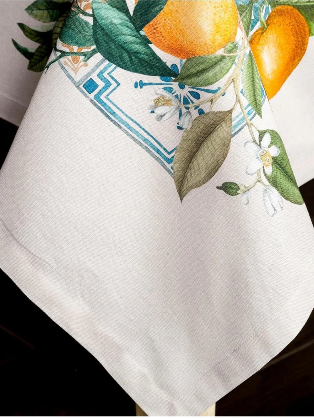 Maison d' Hermine Rectangle Table Cloth 100% Cotton 70” x 108”